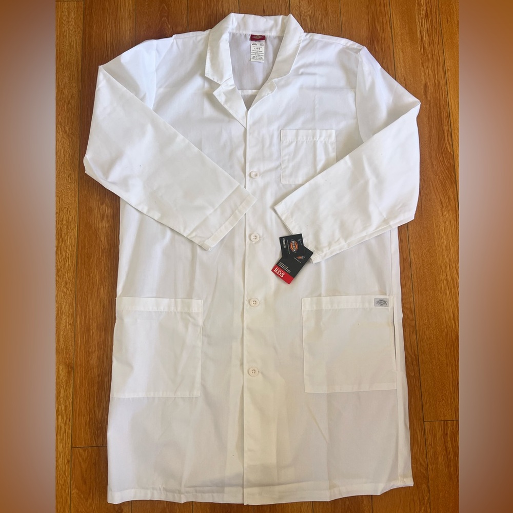 Dickies White Lab Coat